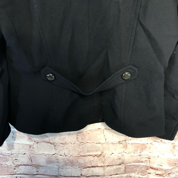 Talbots Two Button Black Short Jacket - Picture 6 of 8